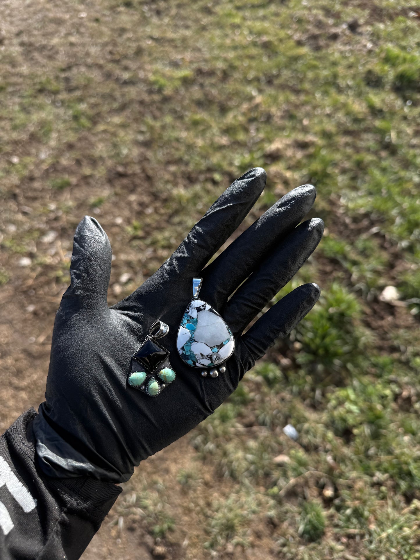 Rio Azul turquoise pendent