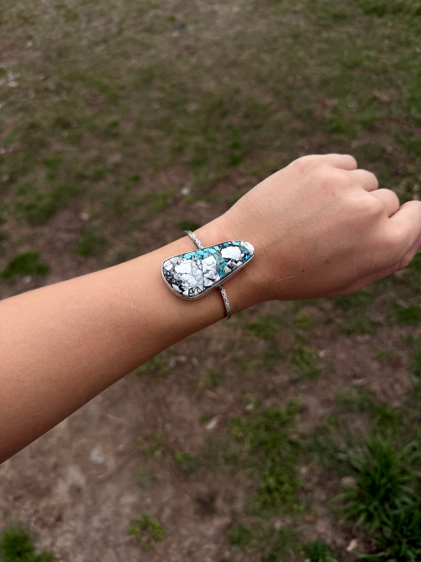 Rio Azul turquoise cuff