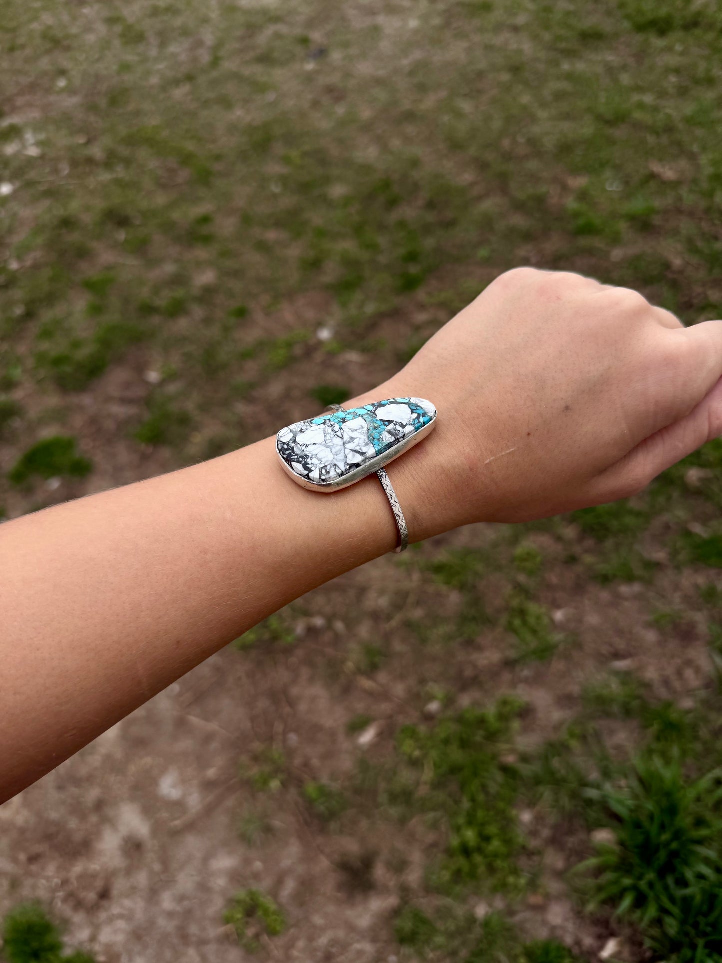 Rio Azul turquoise cuff